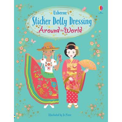 Sticker Dolly Dressing Around the World, Taschenbuch von Emily Bone, Usborne Publishing, 978-1-4749-7341-0