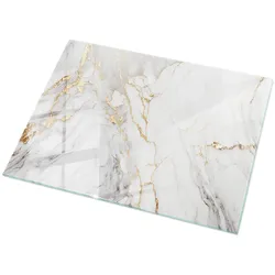 TISCHPLATTE 120x80 cm Eleganter Marmor mit Adern