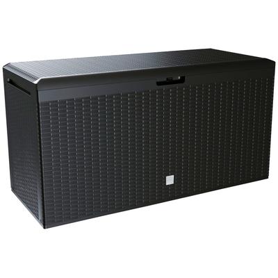 Auflagenbox PROSPERPLAST "Boxe Board", grau (anthrazit), Kunststoff, Aufbewahrungsboxen, BxTxH: 117x47x60 cm, aus Kunststoff
