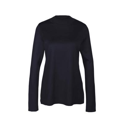 Strickpullover GOLDNER "Strickpullover mit Stehbundkragen", Damen, Gr. 48, blau (marine), Obermaterial: 100% Polyacryl PAN., eng Tubular, Pullover Strickpullover, wie echter Kaschmir
