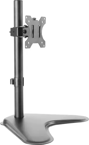 LogiLink BP0044 Monitor-Standfuß 1 Display(s) 33,0 cm (13") - 81,3 cm (32") Schwarz Höhenverstellbar, Neigbar, Schwenkbar, Drehbar