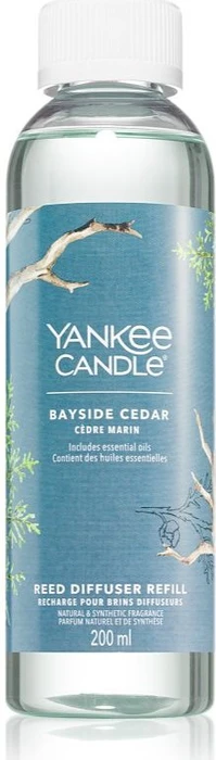 YANKEE CANDLE Nachfüllung für Stäbchen Signature Bayside Cedar 200 ml