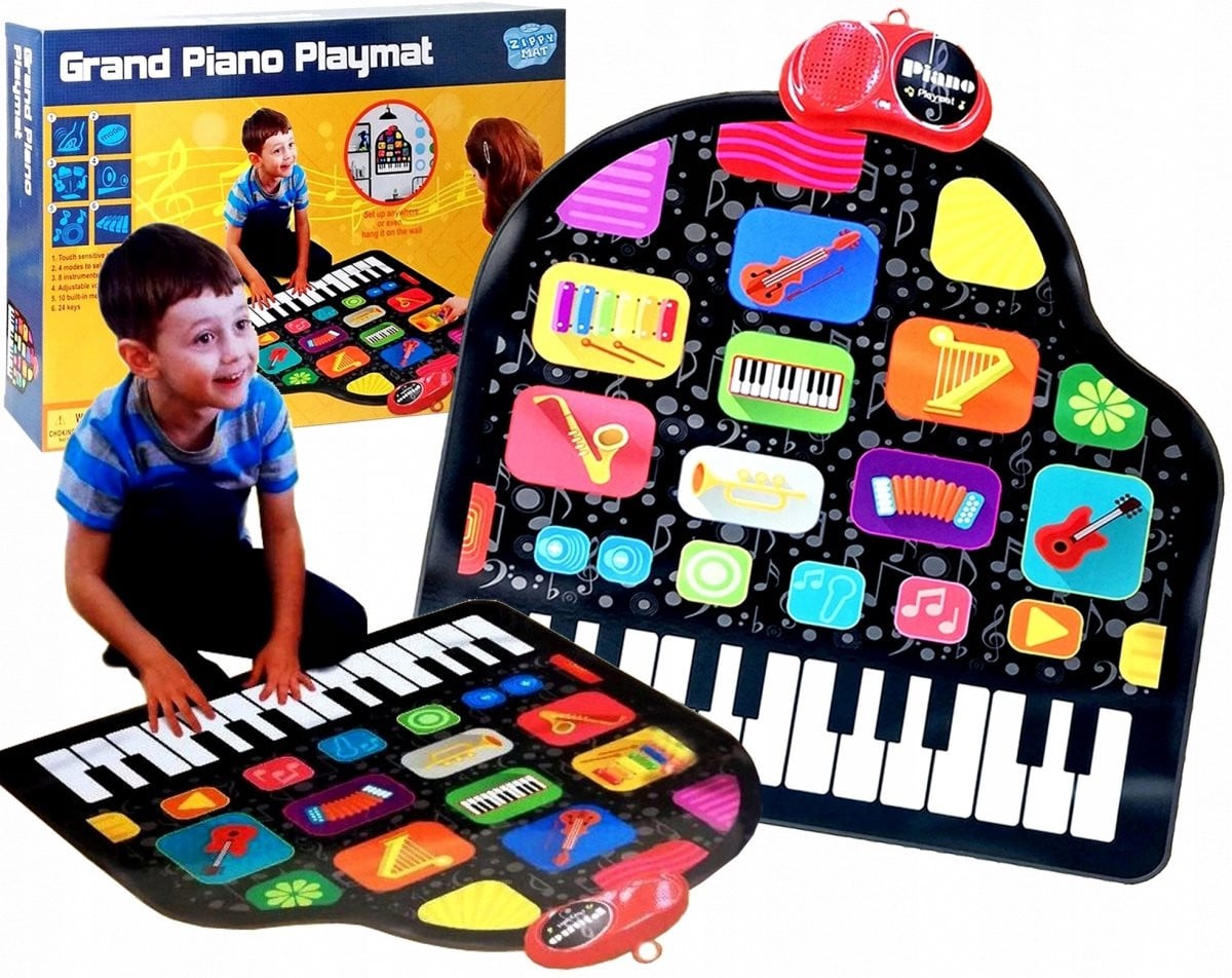 Interactieve Muziekmat met Piano en Opnamefunctie