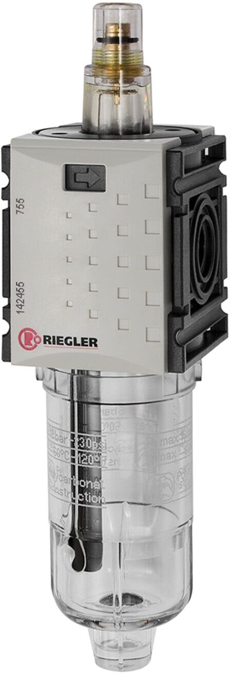 Riegler Nebelöler »FUTURA-mini « mit Polycarbonatbehälter, BG 0, G 1/4 (FUM 901)