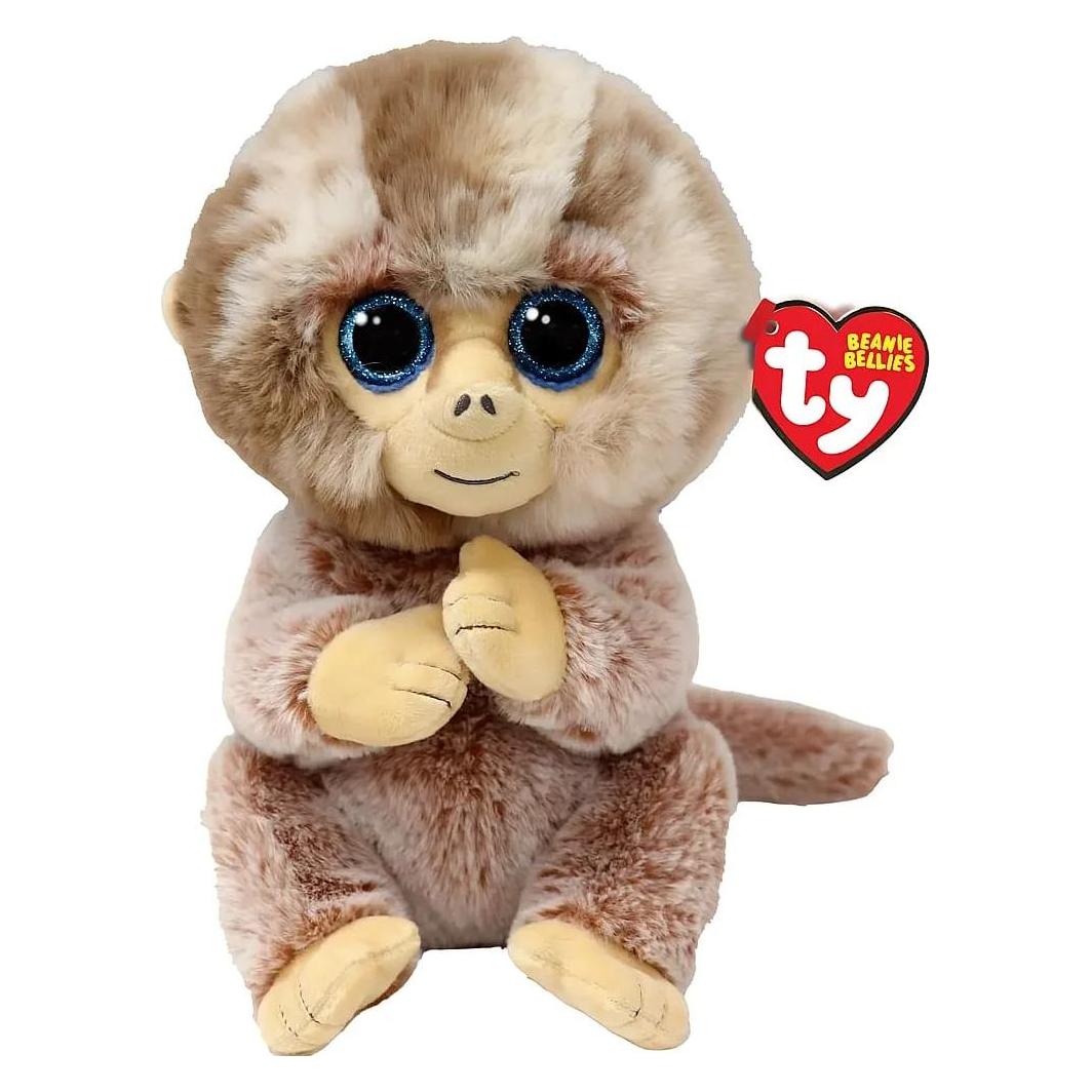 Ty Beanie Babies Bellies Stubby Monkey Medium (6 cm) (43211)