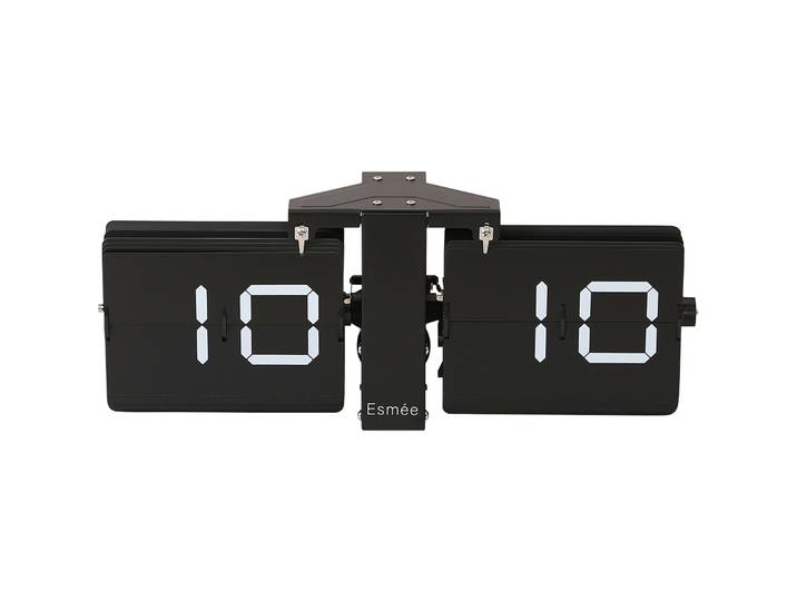 Esmée Uhr Office schwarz Kunststoff/Metall B 36 cm - Uhr
