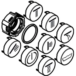 hansgrohe Symbole Set 92218000 ShowerSelect Thermostat