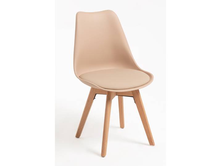 6er Set Synk Basic Stühle - Beige tapioca