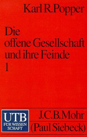 Popper, Karl R. - Die offene Gesellschaft und ihre Feinde, Band 1: Der Zauber Platons - Preis vom 09.10.2026 07:28:09 h