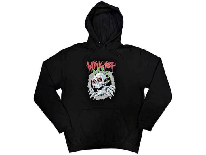 Blink-182 Six Arrow Skull Pullover Capuchon S