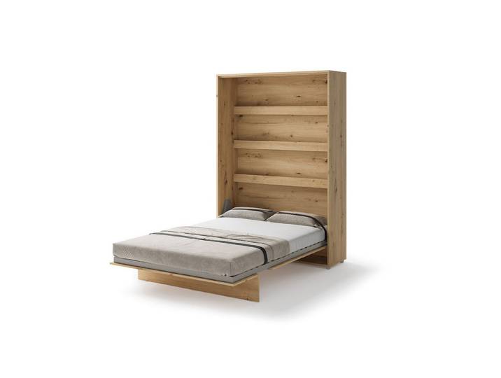 HAUSELEMENT Schrankbett 140 x 200 Vertikal LENART BED CONCEPT BC-01 Wandklappbett