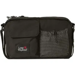 LONG WEEKEND Schultertasche Santa Fe 3L schwarz