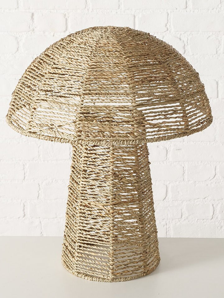 Boltze Dekoaufsteller "Funga" in Beige - (H)49 cm - onesize