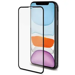 Celly Full Glass (Apple iPhone 11), Smartphone Schutzfolie, Schwarz