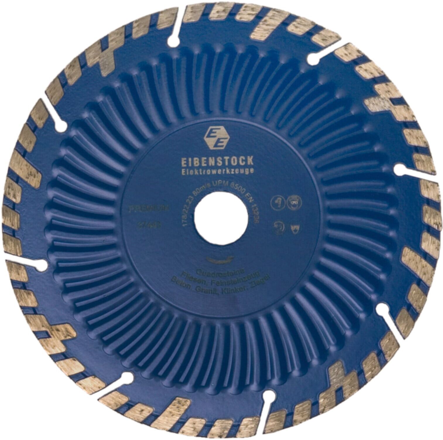 Eibenstock Diamant-Trennscheibe Ø 180 mm -Premium- (für harte Materialien) (37443000)