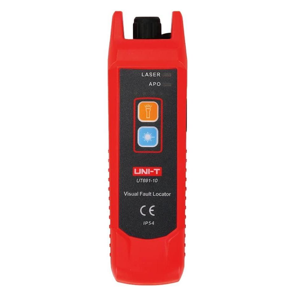 Uni-T Unit Tester kabla optycznego laser 650+/-20nm?10mW, 8-10km, 3.7V 1050mAh, IP54 (Kabeltester) (UT691-10)