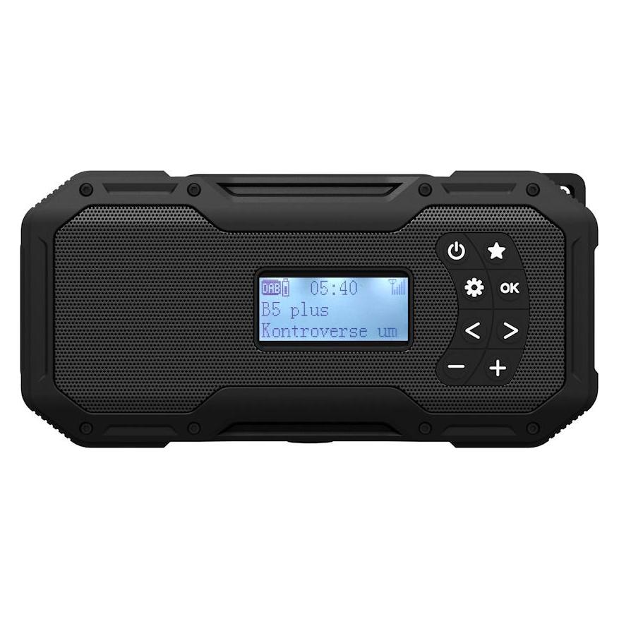 NoName Notradio Akku/Kurbel/Solar/USB-C (DAB, FM, Bluetooth) (Noname)