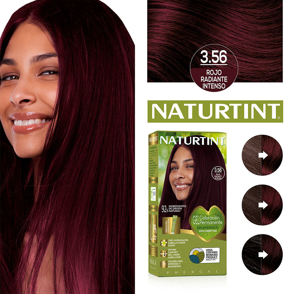 Naturtint #3.56 rojo radiante intenso