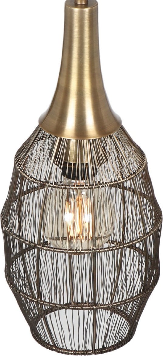 Trio Soraya Ovale Hanglamp - Brons - Ø 26 cm