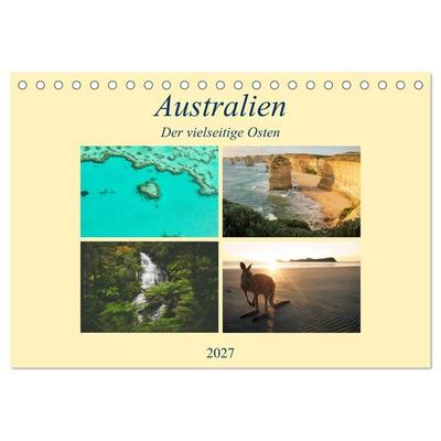 Australien - Der vielseitige Osten (Tischkalender 2027 DIN A5 quer), CALVENDO Monatskalender