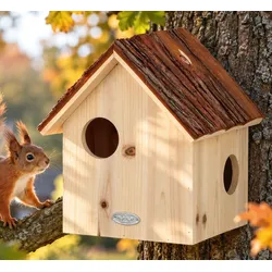 Eichhörnchen-Kobelhaus