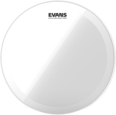 Evans "EQ4 20" Clear Drum Head"