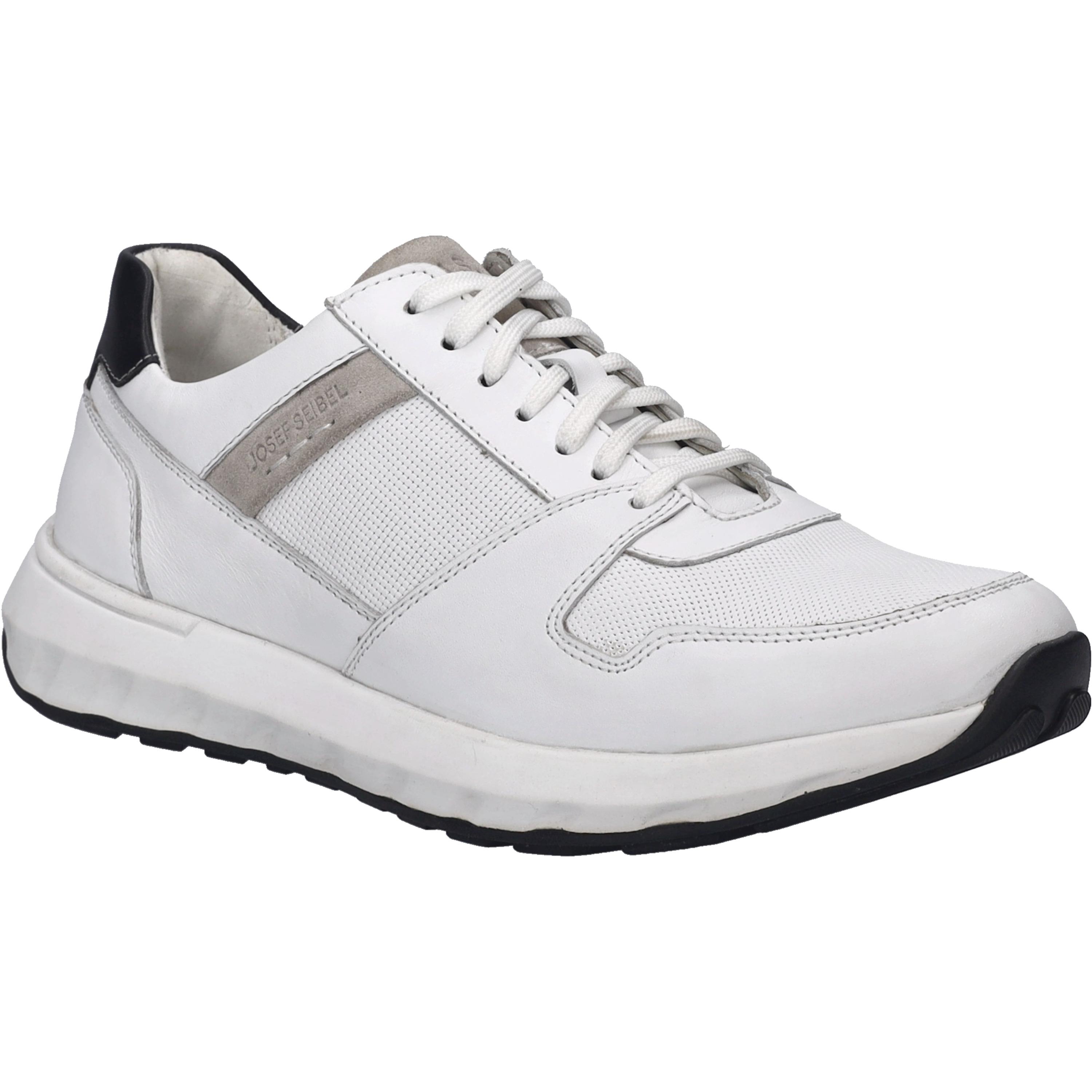 JOSEF SEIBEL Herren Sneaker Cameron 10 in weiss-schwarz