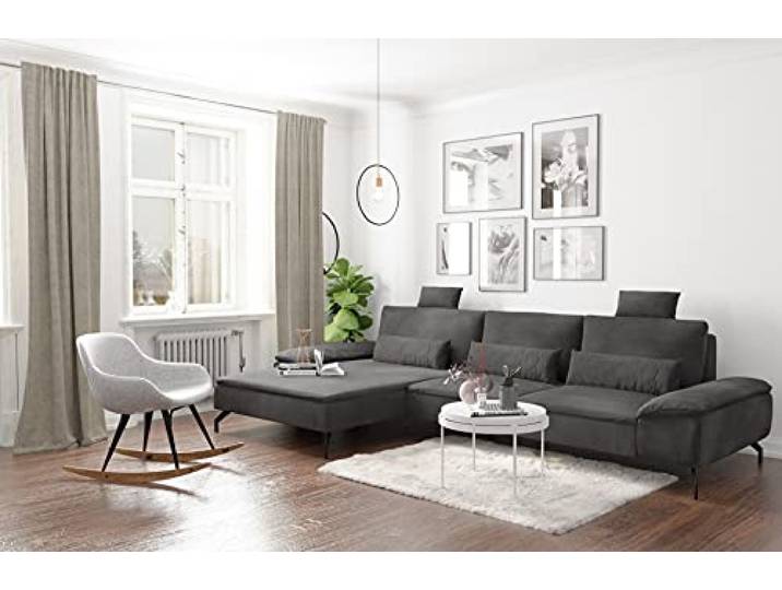 Samtvorhang Silber Vorhang Wohnzimmer Schlafzimmer modern 140x245cm weicher Stoff