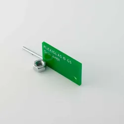 Plexiglas®-Platte, 3 mm, GS, opak - Farbton: grün - Anzahl: 1 Platte