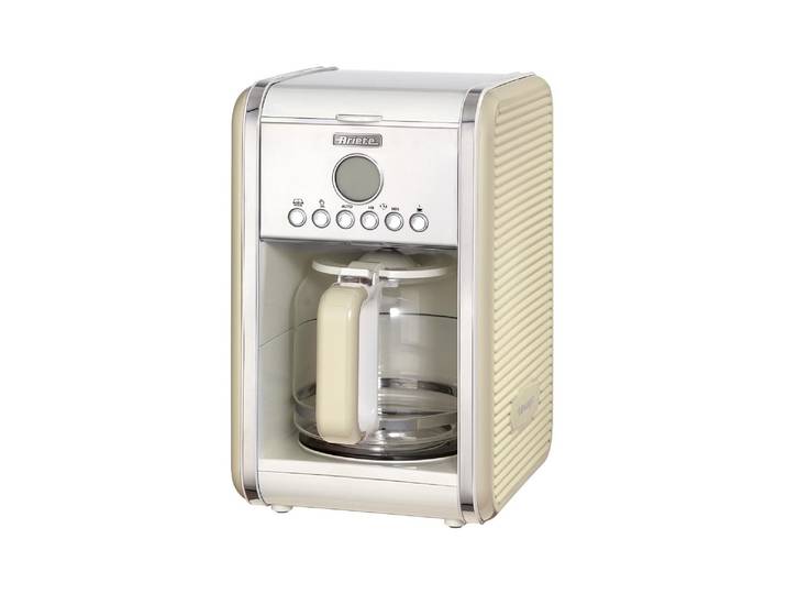 ARIETE Filterkaffeemaschine ARI-1342-BG , beige (natur), 12, Kaffeemaschinen, Filterkaffeemaschine