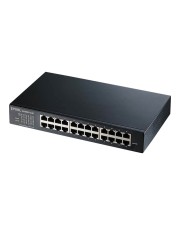 ZyXEL GS1900 Series GS1900-24E Switch Smart 24 x 10/100/1000 an Rack montierbar wandmontierbar für USG Flex 100 (GS1900-24E-EU0103F)