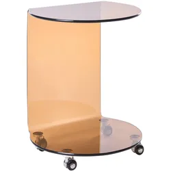 BEISTELLTISCH Braun Minto