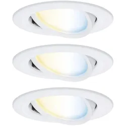 Paulmann, Einbauleuchte, Einbauleuchte Nova Set Zigbee (Aluminium)