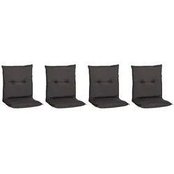 beo 4er Set - MM07 Belsh Niedriglehner dunkelgrau