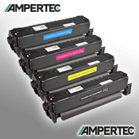 Ampertec 4 Kompatible Toner ersetzt Lexmark 24B7499-502 Multipack KCMY