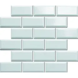 Premium Mosaic Keramikmosaik weiß 30x30 cm glanz MOS4595WH