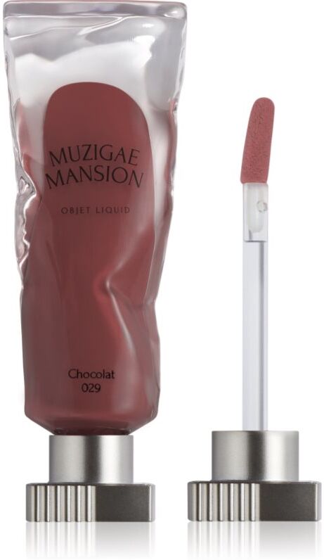 MUZIGAE MANSION Objet Liquid long-lasting liquid lipstick with matt effect shade 029 Chocolat 6 ml