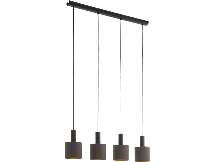 Lampe à suspendre Concessa 1 4-flux brun foncé\, doré Eglo 97685