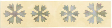 Jockomo Snowflake Sticker AW Aged White