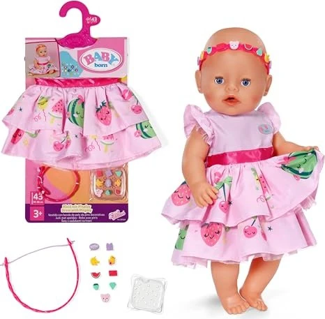 BABY born Kleidung mit Stirnband, 43 cm