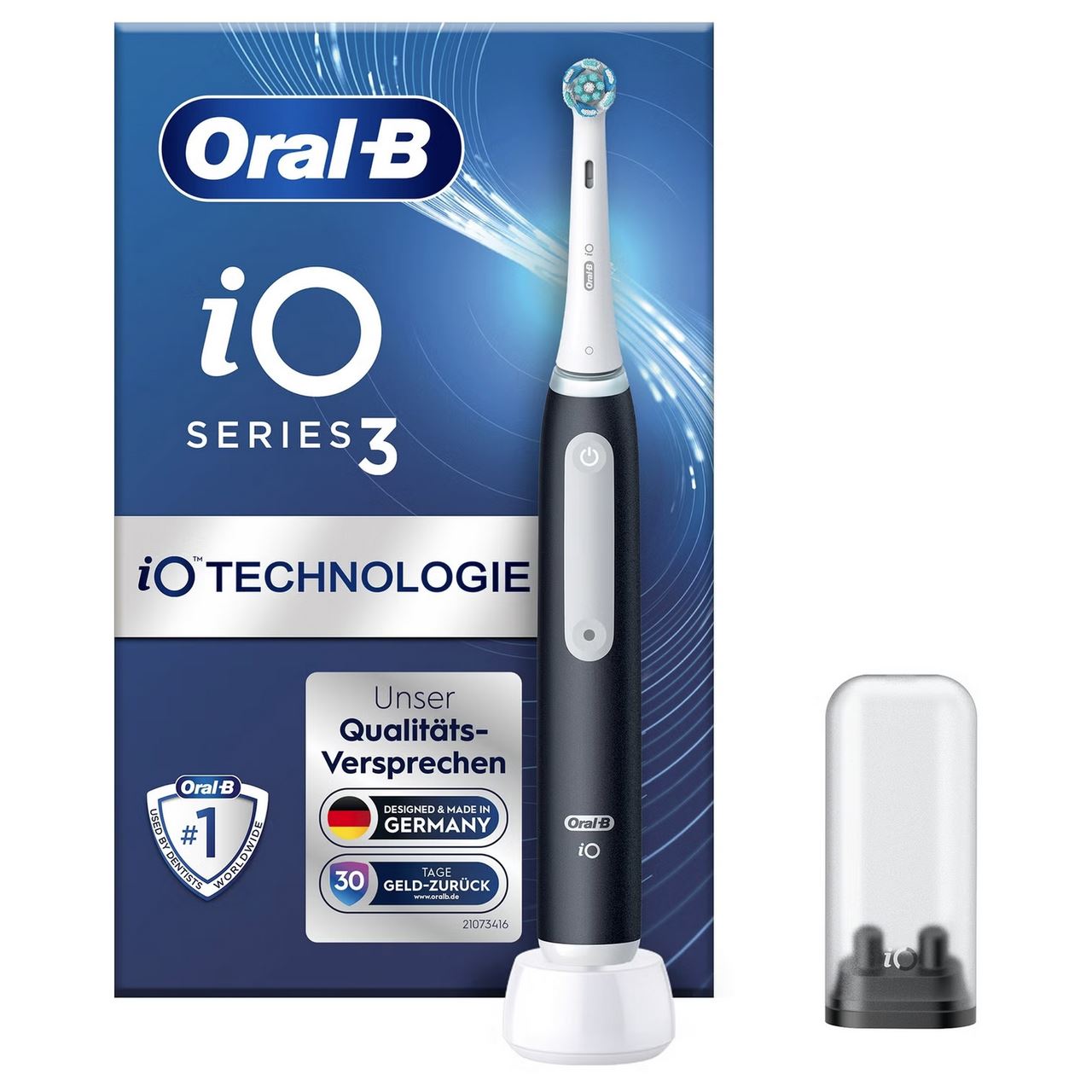 Braun Oral-B iO Series 3n Matt Black Elektrische Zahnbürste