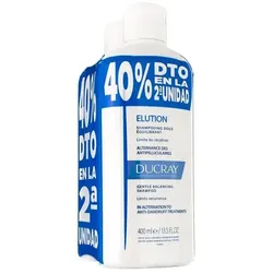 Ducray, Shampoo, ELUCION champú reequilibrante anticaspa promo 2 x 400ml (Flüssiges Shampoo, 400 ml)