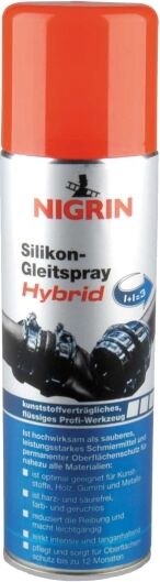Nigrin Silikonschmierstoff Silikon-Gleitspray Hybrid [200 Ml] 74039 0.2l