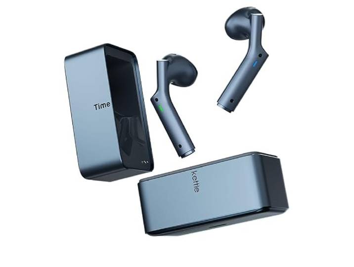 Timekettle W4 Plus KI-Übersetzer-Ohrhörer, Einmalkauf, Anruf & Video Telefon-, Video- & persönliche Übersetzung, Knochenleitungs-Stimmerkennung, KI-Korrektur, iOS-/Android-App