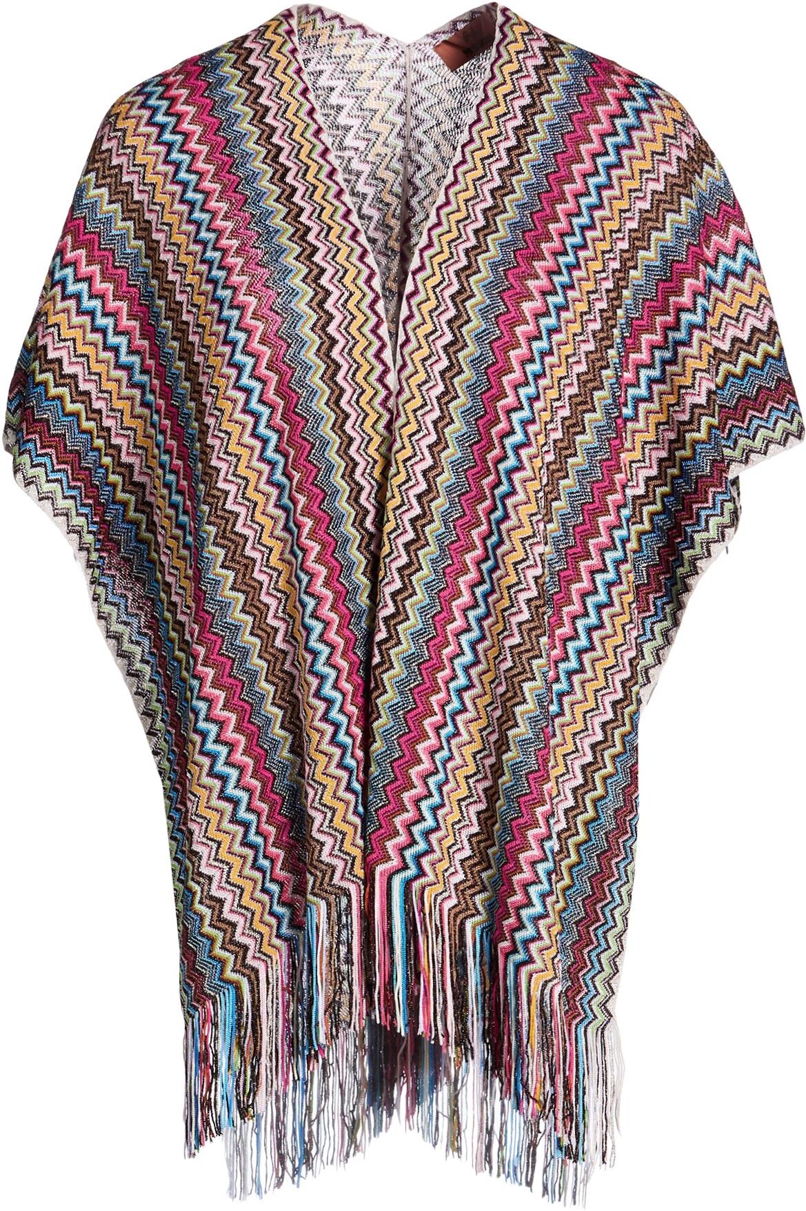 Missoni Poncho Mujer Fucsia ONESIZE Mujer