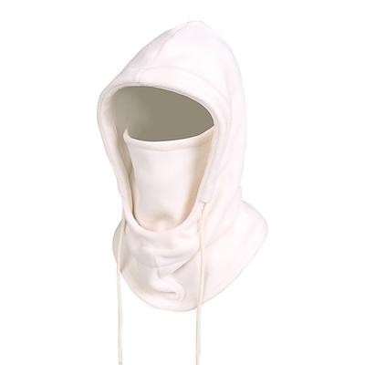 Herren Unisex Balaclava Ski Sturmhaube Fleece-Sturmhaube Wintermützen Beanies Schwarz Rosa Polyester Kordelzug Fleece Lässig Bequem Outdoor Alltagskleidung Einfarbig Warm