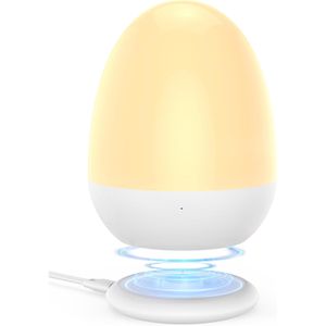 Jolywell Nachtlicht JW-CL001 LED, mit Akku, dimmbar, warm- & neutralweiß
