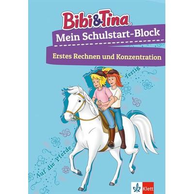 Bibi & Tina Mein Schulstart-Block. Erstes Rechnen und Konzentration ab 5 Jahren, Taschenbuch von , Klett Lerntraining bei PONS Langenscheidt GmbH,
