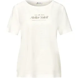 Street One T-Shirt - Damen - Gr. 46 - weiß