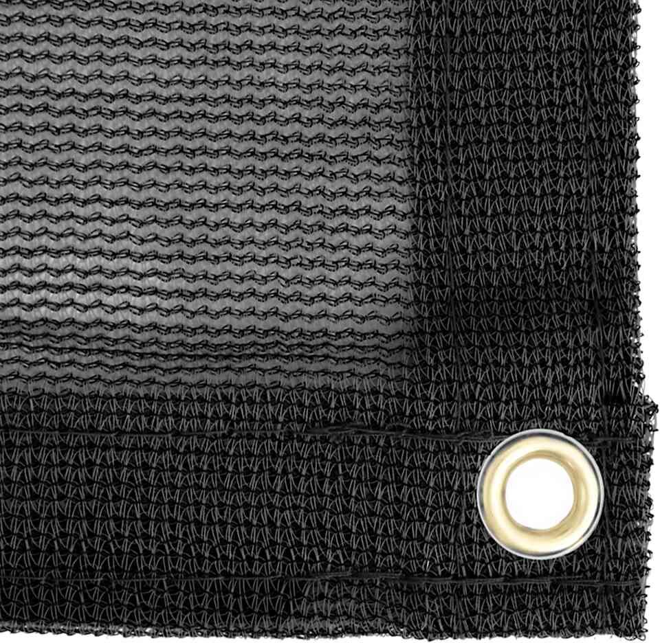 vidaXL Filet de conteneur PEHD 3x6 m Noir